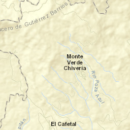 Monte Verde Chivería Street Map