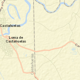 Castañuelas Street Map