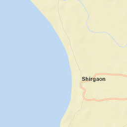 Shirgaon Street Map