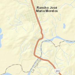 Agua Paloma Street Map