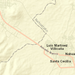 Nahuatzén Street Map