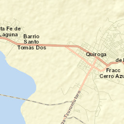 Santa Fé de la Laguna Street Map