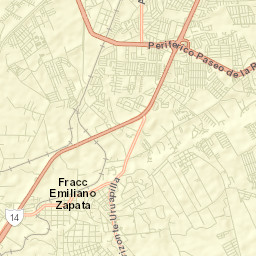 Morelos Street Map