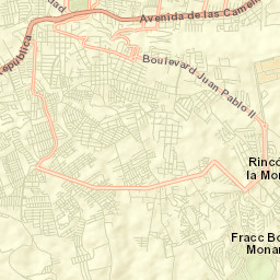 El Durazno Street Map