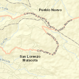 San Lorenzo Malacota Street Map