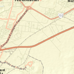 San Sebastián Xolalpa Street Map