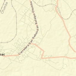 San Francisco Tlaltica Street Map