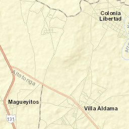 Colonia Libertad Street Map
