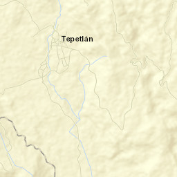 Tepetlán Street Map