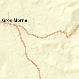 Gros Morne Street Map