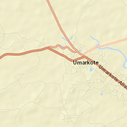 Umarkot Street Map