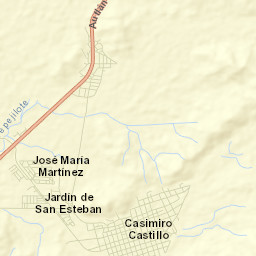 Casimiro Castillo Street Map
