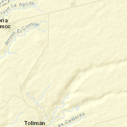 Cuauhtémoc Street Map