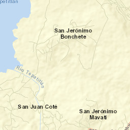 San Juan Cote Ejido Street Map