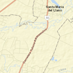 Santa María del Llano Street Map