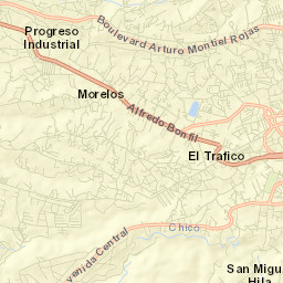Loma de San José Street Map