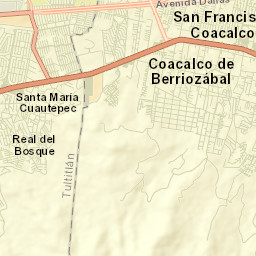 Fuentes del Valle Street Map