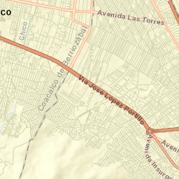 Ecatepec de Morelos Street Map