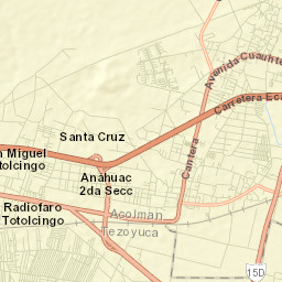 Santa Catarina Street Map