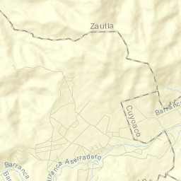 La Unión Ejido Mexcaltepec Street Map