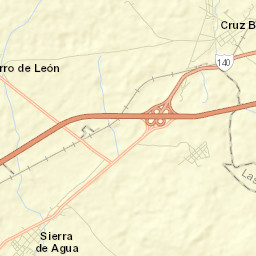 Cruz Blanca Street Map