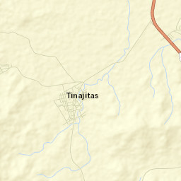 Tinajitas Street Map