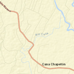 Cana Chapetón Street Map