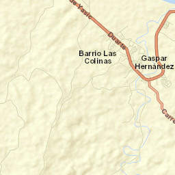 Gaspar Hernández Street Map