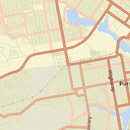 Port Sudan Street Map