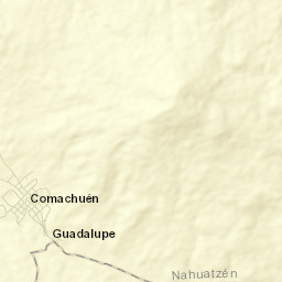 Comachuén Street Map