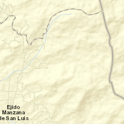 Ejido el Rosario Street Map