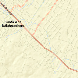 Santa Ana la Ladera Street Map