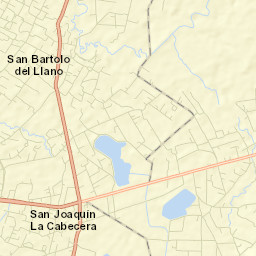 San Bartolo del Llano Street Map