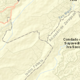 Loma del Río Street Map