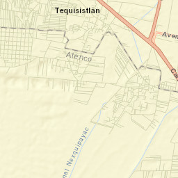 Tequisistlán Primero Street Map