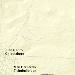 San Pedro Chiautzingo Street Map