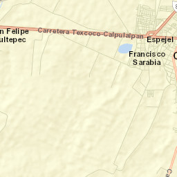 Calpulalpan Street Map