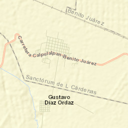 Francisco Villa Street Map