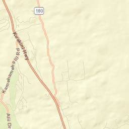 Kahaluu-Keauhou Street Map