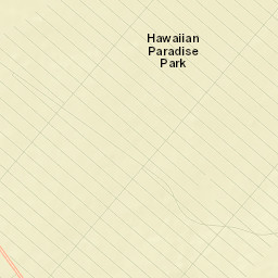 Hawaiian Paradise Park Street Map