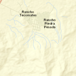 Piedra Pesada Street Map