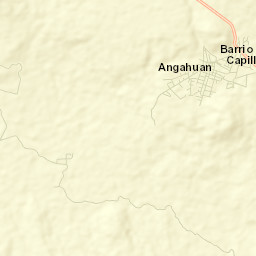 Angahuán Street Map