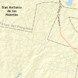 Mina Vieja Street Map