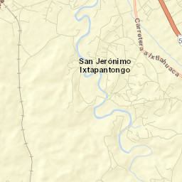 San Jerónimo Ixtapantongo Street Map