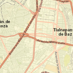 Tlalnepantla de Baz Street Map