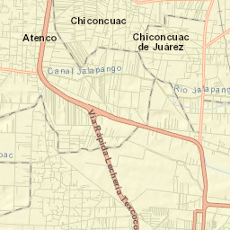 La Pastoría Street Map