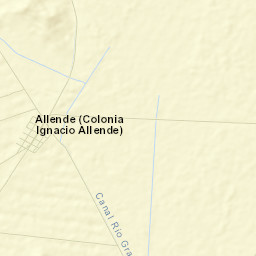 Allende Street Map