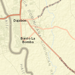 Dajabón Street Map