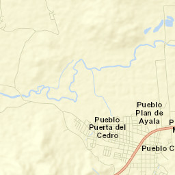 La Huerta Street Map