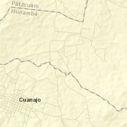 Cuanajo Street Map